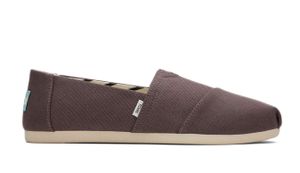 TOMS Womens Ash Alpargata Recyklované bavlněné plátno