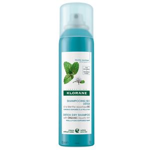 Klorane Aquatic Mint Bio Detox Suchy szampon 150 ml