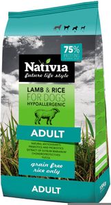 Nativia Adult - Lamb&Rice 15 kg