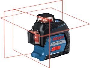 Bosch Linienlaser GLL 3-80, mit 4 x 1,5 V-LR6-Batterie 0601063S00