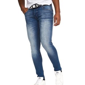 Crosshatch - "Barbeck" Jeans für Herren BG689 (34R) (Blau getönt)