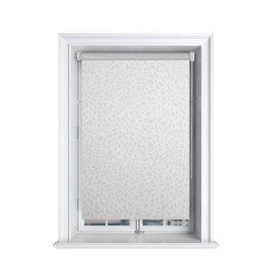Thermorollo (100x150cm / Print) Verdunkelungsrollo ohne Bohren - Klemmfix - Sichtschutz Hitzeschutz, Tür/Fenster - Wandmontage Deckenmontage