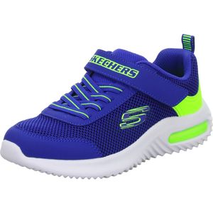 Skechers Jungen-Sneaker-Slipper-Klettschuh BOUNDER TECH Blau, Farbe:blau, EU Größe:32