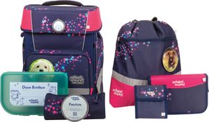School Mood Champion Maxx Leni Hund Schulranzen Set 7tlg.
