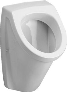 V+B Absaug-Urinal Saval 2.0 Zulauf von oben 320x545x340mm weiß