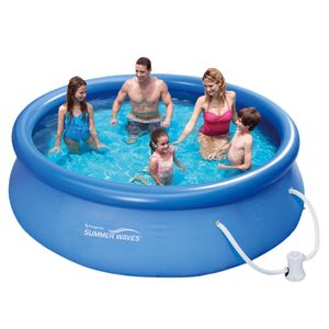 Summer Waves Fast Set Quick Up Pool + Pumpe 366x76cm Swimming Pool Schwimmbad