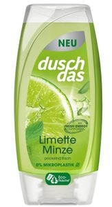Duschdas 2-in-1 Shower Gel & Shampoo Ice Kick Shower Gel with Ice-Cold Scent for a Refreshing Start to the Day 225ml