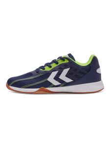 Hummel Root Elite Indoor Hallenschuhe Sportschuhe blau/weiß/grün 216797-7015, Schuhgröße:42.5 EU