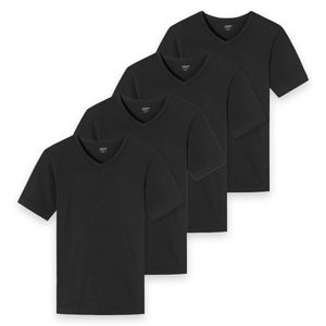 uncover by Schiesser 4er Pack Basic Unterhemd / Shirt Kurzarm T-Shirts mit perfekter Passform, Hochwertige Verarbeitung und hohe Formstabilität, Weiche Single Jersey Qualität