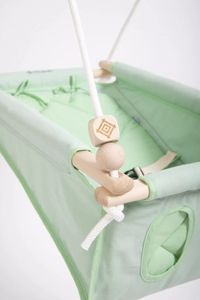 Babyschaukel Baby Unicolor Mint I Schaukel Indoor Kinderschaukel Holz