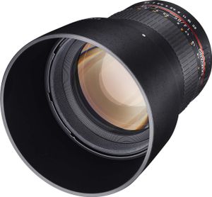 Samyang 85mm f/1.4 IF MC Aspherical, Telefoto objektiv, 9/7