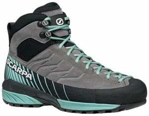 Scarpa Mescalito Mid GTX Midgray/Aqua 40 Damskie buty outdoorowe