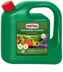 SUBSTRAL® Gartendünger Universal  für alle Gartenpflanzen 4 Liter