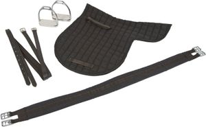 Kerbl Ponysattel Leder Schwarz 32196 Kerbl Ponysattel Leder Schwarz 32196
