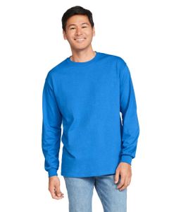 Gildan Herren Sweatshirt Sweat Pullover Pulli Classic Langarm Hoodie, Größe:S, Farbe:Charcoal