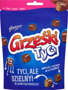 Grzeski Tyci Waffeln mit Schokoladencreme 120 G