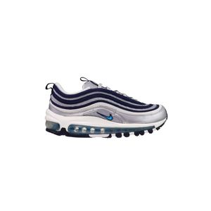 NIKE AIR MAX 97 OG Damen Sport-Schuhe reflektierender Sneaker DQ9131 001 Silber-Blau, Größe:39