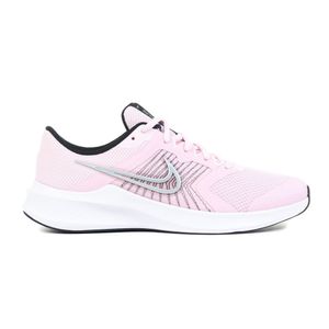 Nike Sneaker Downshifter Größe 6.5Y, Farbe: Pink Foam/Metallic Silver