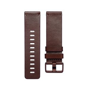 fitbit - Ersatz-/Wechselarmband - Versa - Accessory Band - Leather - Cognac - Large - FB166LBDBL