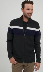 FQ1924 FQEdvard Herren Strickjacke Cardigan Grobstrick mit Stehkragen FQ1924 FQEdvard Herren Strickjacke Cardigan Grobstrick mit Stehkragen