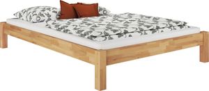 Doppelbett Futonbett ohne Kopfteil 200x200 Buche Massivholz wählbares Zubehör V-60.84-20ohne Zubehör