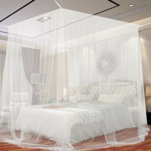 White Mosquito Net Bed Canopy Fly Net Mosquito Net Canopy Insect Net