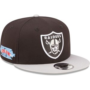 New Era 9Fifty Snapback Cap - SIDE PATCH Las Vegas Raiders -