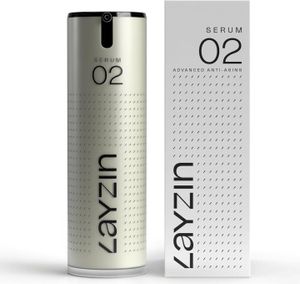LAYZIN SERUM 02 für die fortgeschrittene Anti-Aging Pflege | mit Retinoid Aktivkomplex, Vitamin C, E und Peptiden | strafft die Haut | 30ml LAYZIN SERUM 02 für die fortgeschrittene Anti-Aging Pflege | mit Retinoid Aktivkomplex, Vitamin C, E und Peptiden | strafft die Haut | 30ml
