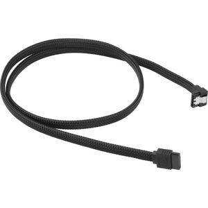 Sharkoon SATA 3, 1 m, SATA III, SATA 7-pin, SATA 7-pin, Męska/Męska, Czarny