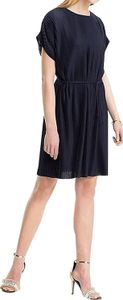 Tommy Hilfiger Damen Kleid Fiona C-Nk Short Dress Dunkelblau