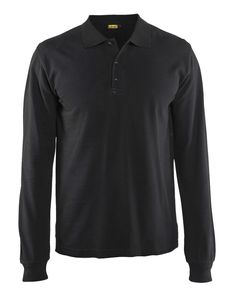 Blakläder Langarm Polo Shirt 3388 1050 in div. Farben, Farbe:schwarz, Größe:XL