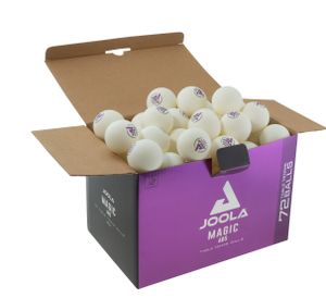 JOOLA Tischtennisbälle Magic ABS 72er  weiß