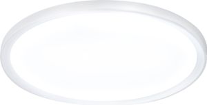 JNGLGO Led stropní světlo, 72W kulaté stropní svítidlo s posuvnou základnou IP44 vodotěsné stropní světlo, Ø45cm 6500k pro ložnice kuchyně předsíň, studená bílá