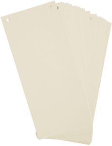 EXACOMPTA Trennstreifen Premium 105 x 240 mm chamois 100 Stück