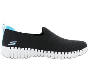 Skechers GO WALK Smart - Sunday Brunch - Damen Slip-On Schuhe Schwarz 124315-BKTQ , Größe: EU 40 UK 7