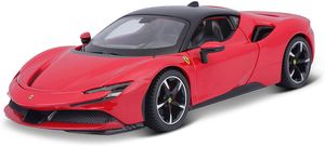 Bburago 18-26028 - Model auta - Ferrari R&P SF90 Stradale (červená, měřítko 1:24)