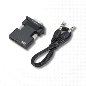HDMI + Audio Buchse auf VGA Stecker Adapter Konverter