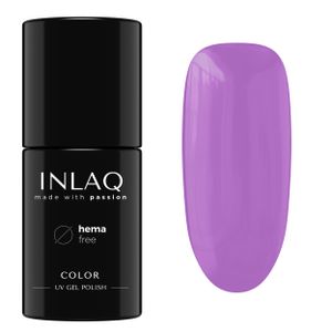 INLAQ® HEMA Free UV Nagellack  6 ml - Gel Nail Polish frei von HEMA - Pastelove Kollektion, Farbe Lavender Haze