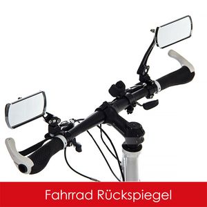 MidGard Fahrrad Rückspiegel-Set für Links und Rechts, Rückspiegel für Fahrradlenker für E-Bike, MTB, Citybike