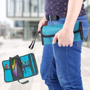 2x elektrische Werkzeugtasche Handtasche Falten Roll  Tasche Elektriker 