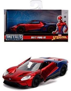 Jada Toys 253222002 - Marvel Spiderman 2017 Ford GT, 1:32