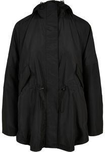 Urban Classics Damen Regenjacke Ladies Recycled Packable Jacket Black-L