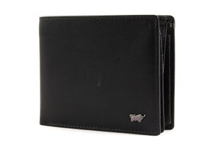 Braun Büffel Geldbörse Schlüsselanhänger Edition Wallet Quer & Keyfob Set Black schwarz