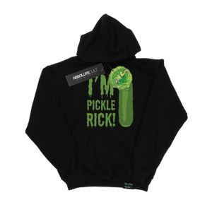 Rick And Morty - Mikina s kapucí "I'm Pickle Rick" pro muže BI49521 (3XL) (černá)