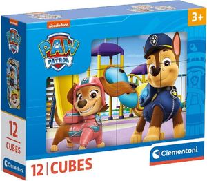Clementoni | Blockpuzzle 12 Stück | Paw Patrol