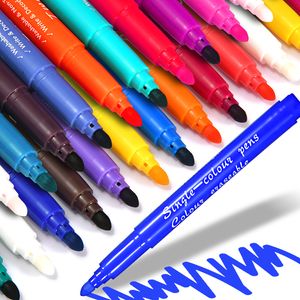 Filzstift set Pen Set Fasermaler 25 Fineliner Stiften pigment Set Filzstifte Marker Pens Set Verschiedenen Farben Pinselstifte Graffiti Pens Retoo