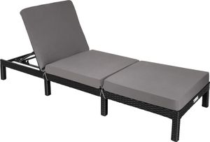 Rattan Sonnenliege Sofia 196 x 66 x 27 cm Rattan Sonnenliege Sofia 196 x 66 x 27 cm