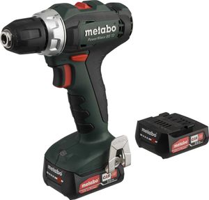Metabo PowerMaxx BS 12 - Vrtačka/šroubovák - akumulátorový - 2 rychlosti - sklíčidlo 10 mm - 40 N-m