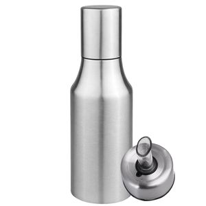 Öl Flasche Edelstahl Öl & Essig Spender Ölbehälter Auslaufsicher Ölflasche, Liquid Zutatenspender Flasche Staubdicht（1000 ml）