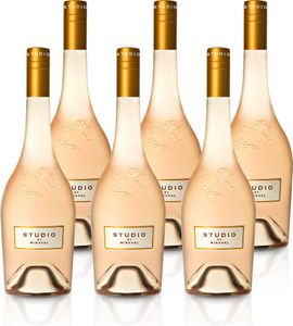 2020 STUDIO Rosé by Miraval (0,75l) Méditerranée IGP Roséwein trocken (6 Fl.)